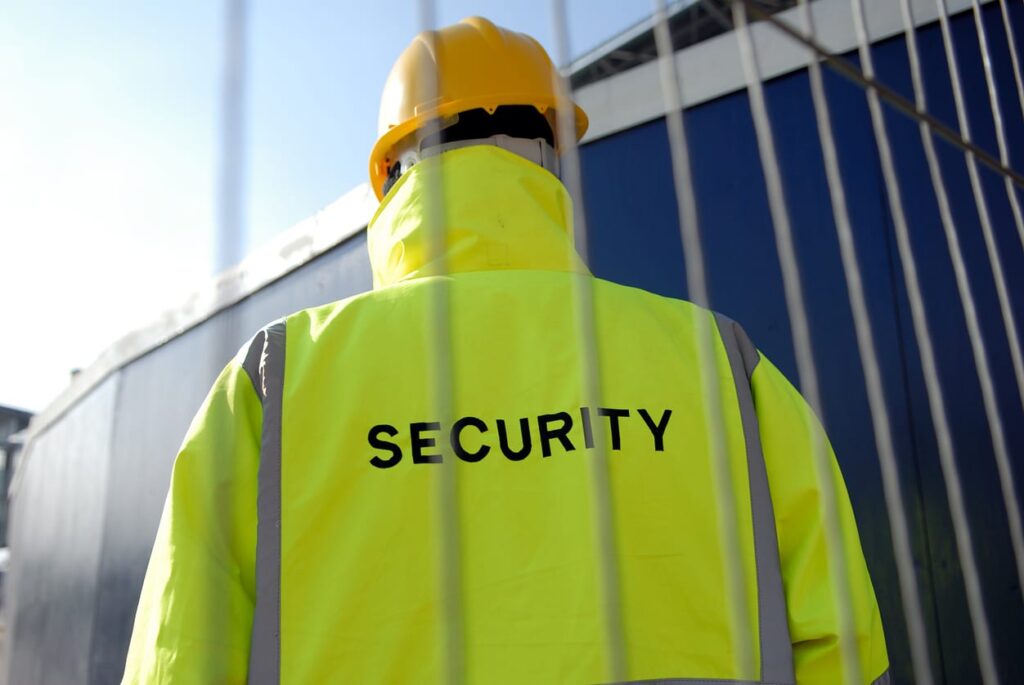 security guards στα εργοτάξια